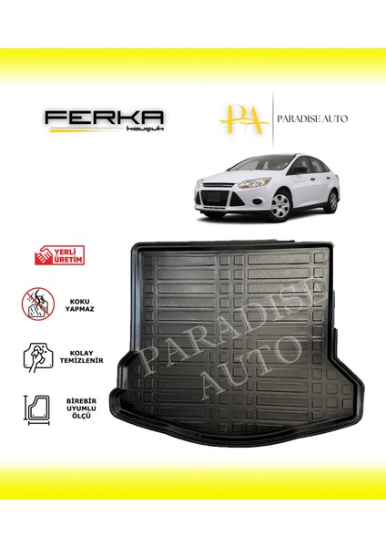 Ford Focus Sedan Ince Stepne 2011-2014 Bagaj Havuzu