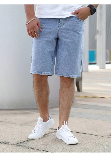 Regular Fit Erkek Kot Şort fiyatları