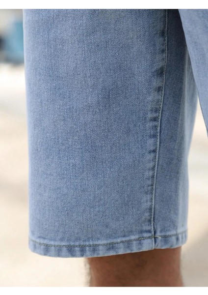 Regular Fit Erkek Kot Şort fırsatları