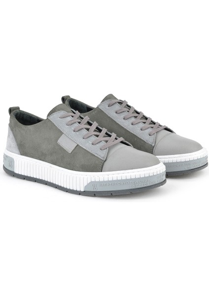 , Erkek Hakiki Deri Ayakkabı 1511040ZY2321 Gri fiyatları