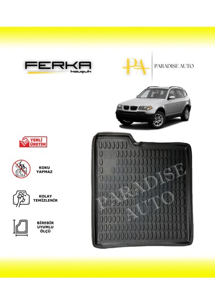 Bmw X3 Suv 4x4 2004-2010 Bagaj Havuzu