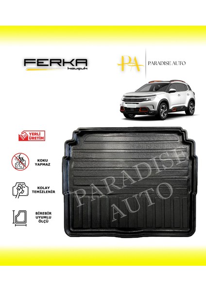 Citroen C5 Aircross Alt Kademe 2019 ve Üstü Bagaj Havuzu