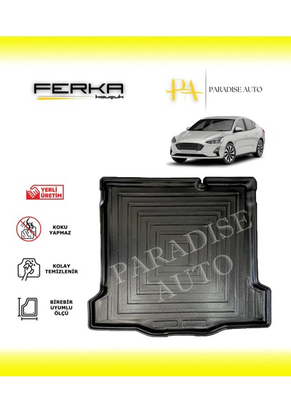 Ford Focus Sedan Ince Stepne 2018-2021 Bagaj Havuzu