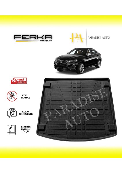 Bmw X6 E71-E72 2008-2014 Bagaj Havuzu