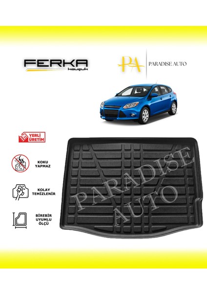 Ford Focus Hb Kalın Stepne 2011-2014 Bagaj Havuzu