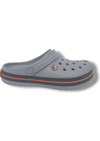 Cflex 145 Unisex Gri Turuncu Siyah Sabo Terlik Sandalet