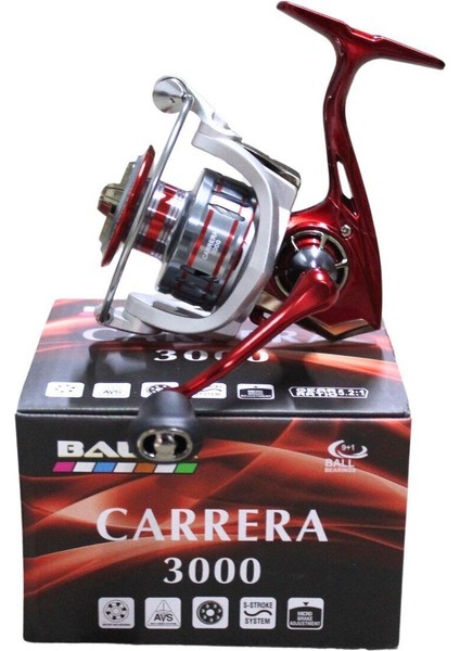 Carrara 9+1 Bilyalı Metal Kol ve Kafalı 6000'LİK Olta Makinası fiyatları