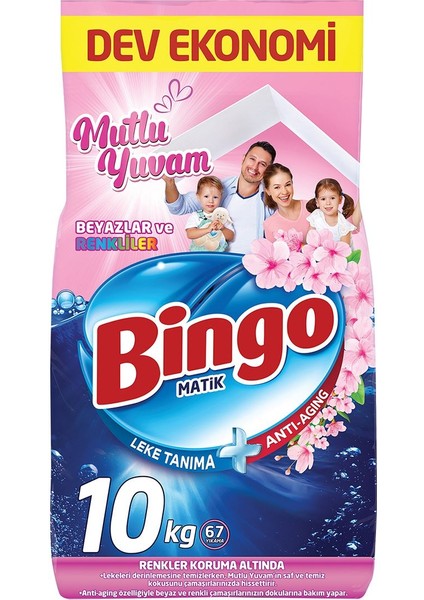 Bingo Matik Toz Çamaşır Deterjanı 10KG
