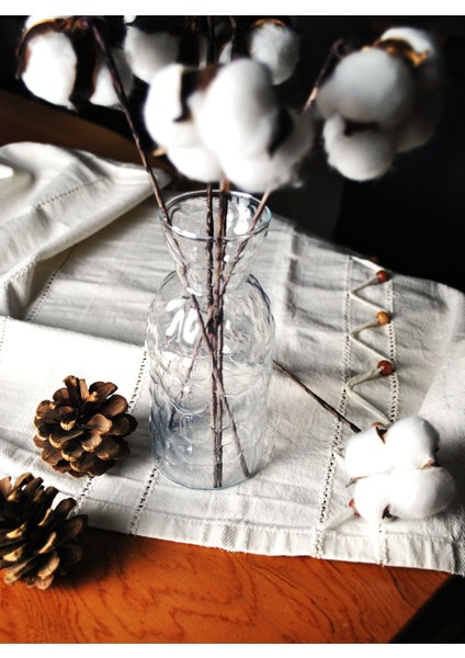 Dekoratif Cam Vazo 17 cm Küçük Boy - 1 Adet- Pinterest Vazo Bubble fiyatları