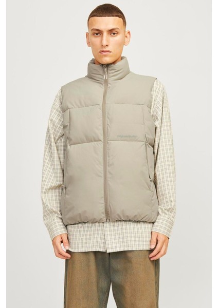Erkek Dik Yaka Puffer Yelek - Vesterbro