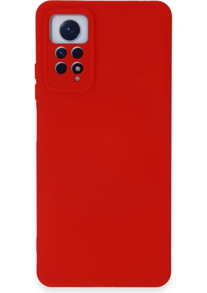 Xiaomi Redmi Note 12 Pro 4g Kılıf Nano Içi Kadife Silikon - Kırmızı Ynsmr