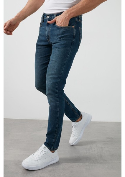 Slim Fit Pamuklu 512 Jeans Erkek Kot Pantolon 28833-0783