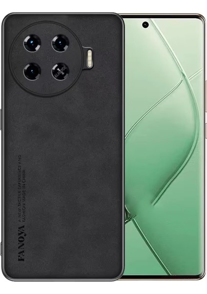 Tecno Spark 20 Pro Plus Için Luxury Leather Series Deri Desenli Plastik Koruma Kılıf - AL8125