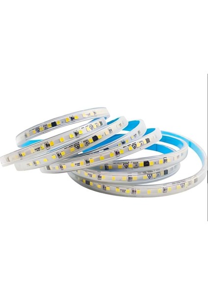 25 Metre Noas YL41 2401 Dış Mekan 240 Çipli 220V Şerit LED 6500K Beyaz Işık