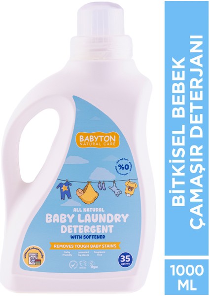 Doğal Bebek Çamaşır Deterjanı 1000 ml