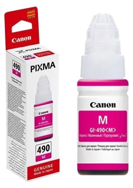 Ontech - Canon GI-490M Kırmızı Tank Kartus 7.000 Sayfa