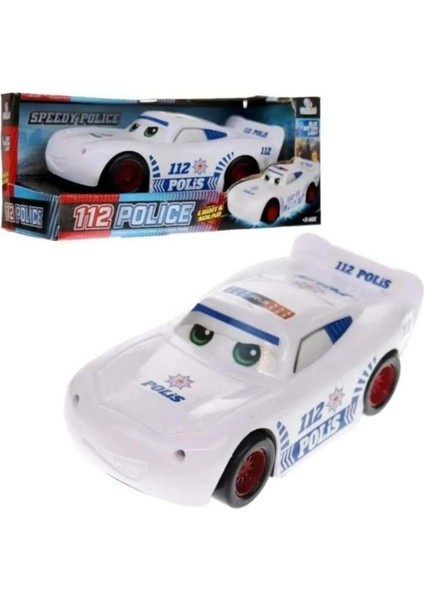 Mc Queen 112 Polis Arabası Pilli Işıklı Müzikli Araba