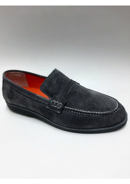 Deri Nubuk Kum Rengi Esnek Bağcıksız Yazlık Erkek Ayakkabı C-824009MRT fiyatları