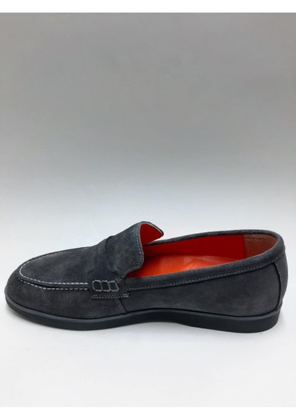 Deri Nubuk Kum Rengi Esnek Bağcıksız Yazlık Erkek Ayakkabı C-824009MRT modelleri