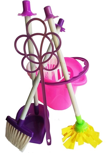 Temizlik Seti Oyuncak Sevimli Elektrik Süpürgesi Eğlenceli Temizliğe Hazırım Anne 23X17CM modelleri