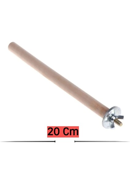 Trendme 2 Adet Ahşap Kuş Tüneği 20 cm fiyatları