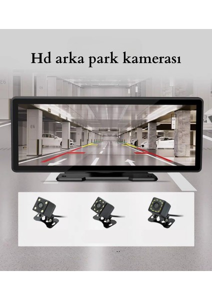 X-01 Ekranlı Carplay Ön Kamera, Arka Kamera, Kolay Bağlantı