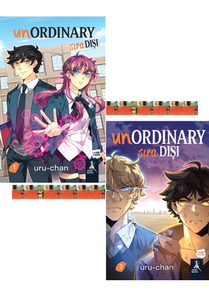 Unordinary - Sıradışı 1-2 Çizgi Roman (2kitap)