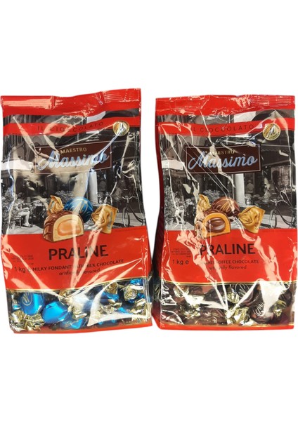 Sütlü Çik. Fondan Iki Çeşit 1 Kg.+1 kg