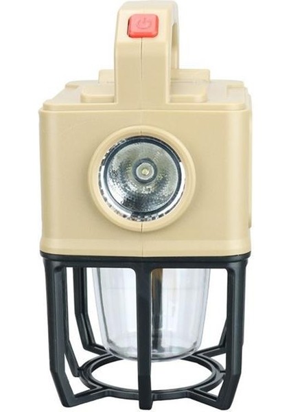 Powermaster PM-26460 3 Modlu Beyaz Filament Solar Masa Kamp Lambası El Feneri Işıldak
