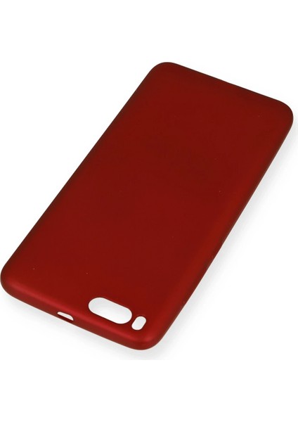 Xiaomi Mi Note 3 Kılıf First Silikon - Bordo Ynsmr