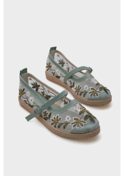 Shela Bantlı Çiçekli Kadın Espadril modelleri