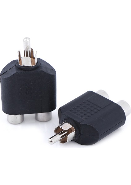 Adet Rca Y Ayırıcı Av Ses Video Fişi Dönüştürücü 1 Erkek 2 Dişi Adaptör Kiti (Yurt Dışından) fırsatları