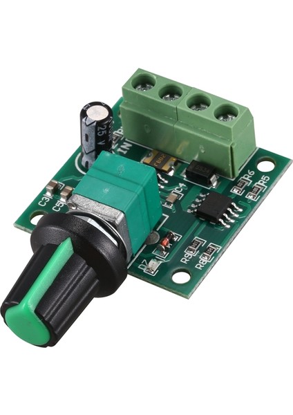 Alçak Gerilim Dc Pwm Motor Hız Kontrol Modülü 1.8V 3V-5V-6V 12V 2A (Yurt Dışından)