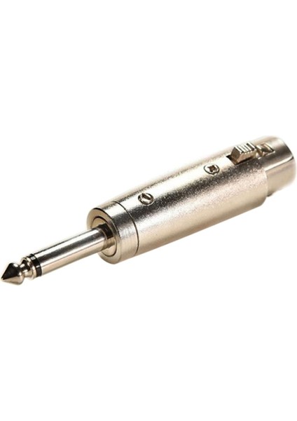 3-Pin Xlr Dişi 1/4 6.35MM Stereo Erkek Fiş Trs Ses Kablosu Kablosu Mikrofon Adaptörü (Yurt Dışından)