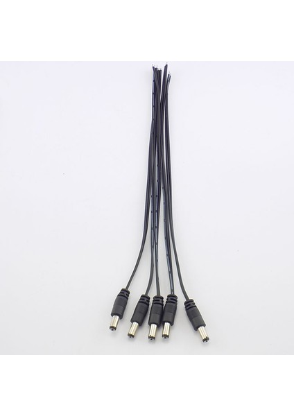 Ayak Kanepe Dc 5.5x2.1mm Dişi Erkek Fiş Jakı Güç Uzatma Kablosu Tel Bağlayıcı Adaptör Konnektörü LED Işık Şeridi Güvenlik Kamerası (Yurt Dışından)