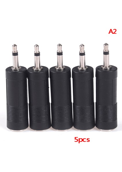 2/5/10 Adet 1/8 3.5mm Erkek Fiş 1/4 6.35MM Dişi Jak Mono Adaptör Dönüştürücü (Yurt Dışından) fiyatları