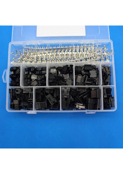 2.5mm Pitch 2 3 4 5 Pin Jst Sm Konnektör Erkek ve Dişi Fiş Konut Konnektör Adaptör Çeşitleri Kiti 560 Adet (560 Adet) (Yurt Dışından)