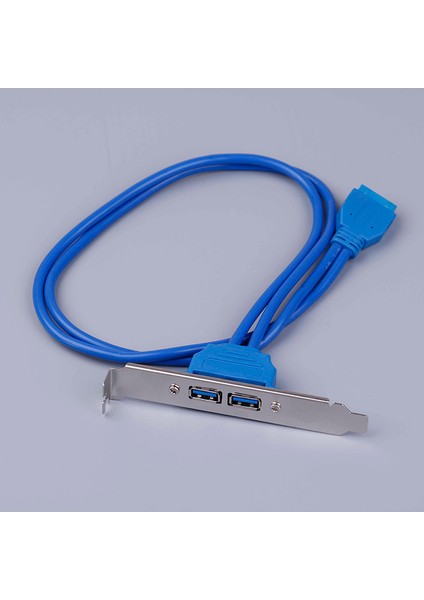 Bağlantı Noktası USB 3.0 Arka Panel Genişletme Braketi - 20 Pimli Başlık Kablosu Anakart (Yurt Dışından) fiyatları