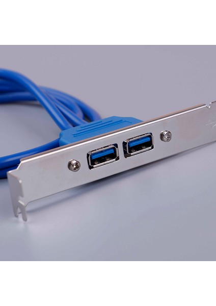 Bağlantı Noktası USB 3.0 Arka Panel Genişletme Braketi - 20 Pimli Başlık Kablosu Anakart (Yurt Dışından) indirimleri