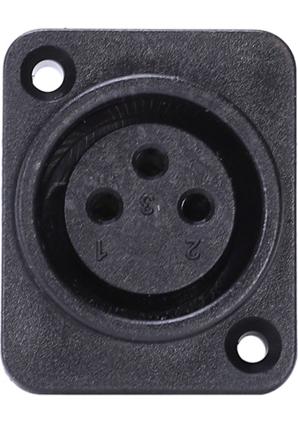 10 Adet Siyah Xlr 3pin Dişi Jak Paneli Şasi Soketli Konnektör (Yurt Dışından) fırsatları