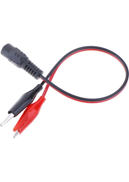 Adet Timsah Klip 12 V Güç Kablosu Timsah Tel Dc Gerilim Konektörü Kadın Karşılaşması (Yurt Dışından)