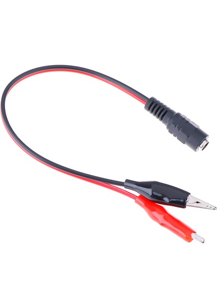 Adet Timsah Klip 12 V Güç Kablosu Timsah Tel Dc Gerilim Konektörü Kadın Karşılaşması (Yurt Dışından) fırsatları