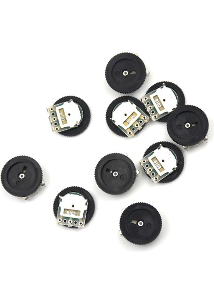 10 Adet B103 16X2MM 10K Ohm Tek Arama Konik Ses Tekerleği Tek Potansiyometre (Yurt Dışından) fırsatları