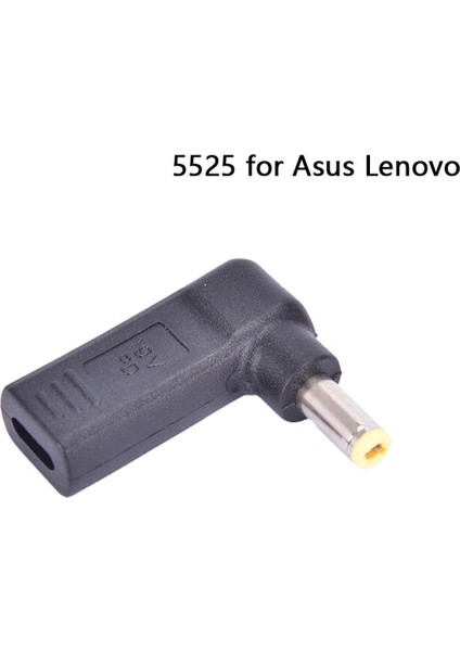 Lenovo Asus Fengshi Için Dizüstü Bilgisayar Güç Adaptörü Dc Fiş Usb-C'den Evrensel Fiş Dönüştürücüye (Yurt Dışından)