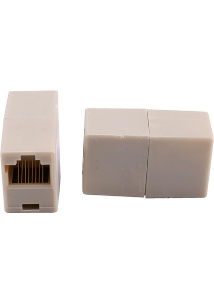 50 Adet Ağ Ethernet Lan Kablosu Marangoz Ikili 8 Pin Çoğaltıcı Konnektörü RJ45 Bilgisayar Ağ Bağlantısı Adaptörleri (Yurt Dışından) fırsatları