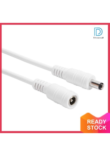 [ayak Kanepe] Dc 12 V-24 V Güç Uzatma Kablosu Kablosu Erkek Dişi Güç Adaptörü Tel Güvenlik Kamerası Ev Aletleri Için (Yurt Dışından)