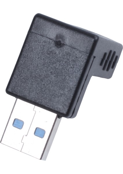 90 Derece USB 3.0 A Erkek - Dişi M/f Fiş Adaptörü Konnektörü Siyah (Yurt Dışından) indirimleri