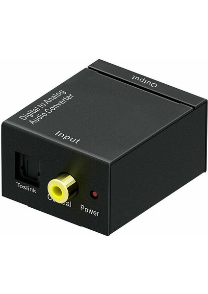 Optik Koaksiyel Toslink Dijitalden Analoga Ses Dönüştürücü Adaptör Rca L/r 3,5 mm (Yurt Dışından) fırsatları