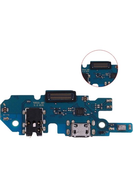 USB Şarj Aleti Şarj Portu Dock Konnektör Esnek Kablo Yedek Parça Samsung Galaxy A10 A105F A105 (A10) (Yurt Dışından)