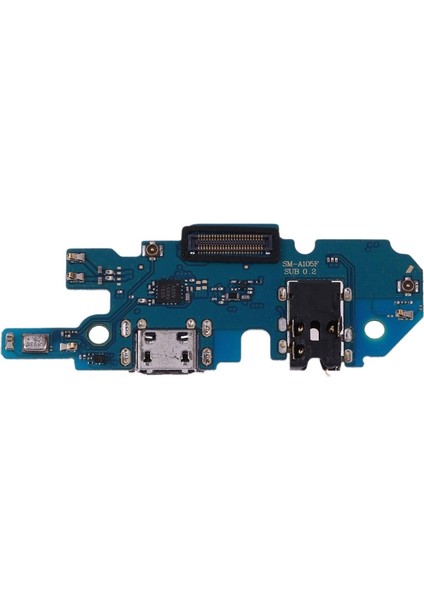 USB Şarj Aleti Şarj Portu Dock Konnektör Esnek Kablo Yedek Parça Samsung Galaxy A10 A105F A105 (A10) (Yurt Dışından)